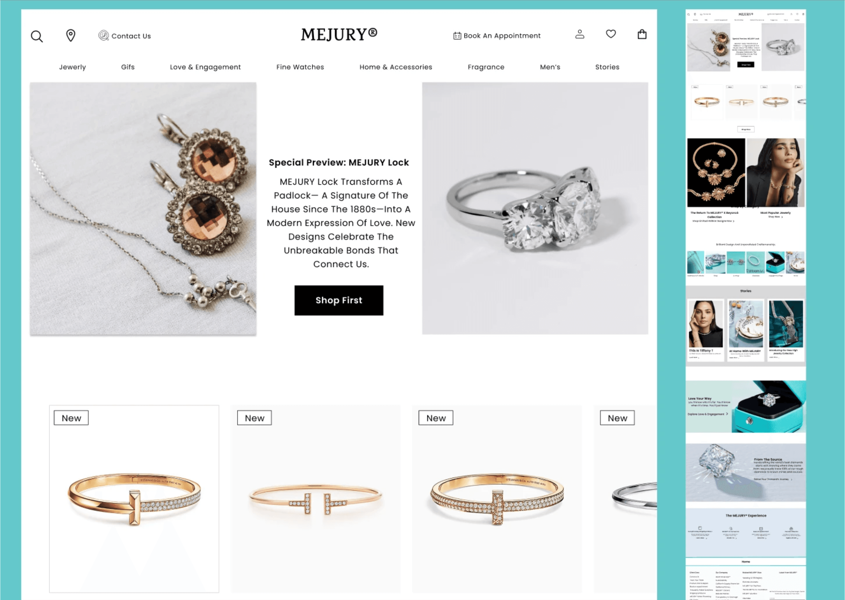 Jewelry Website