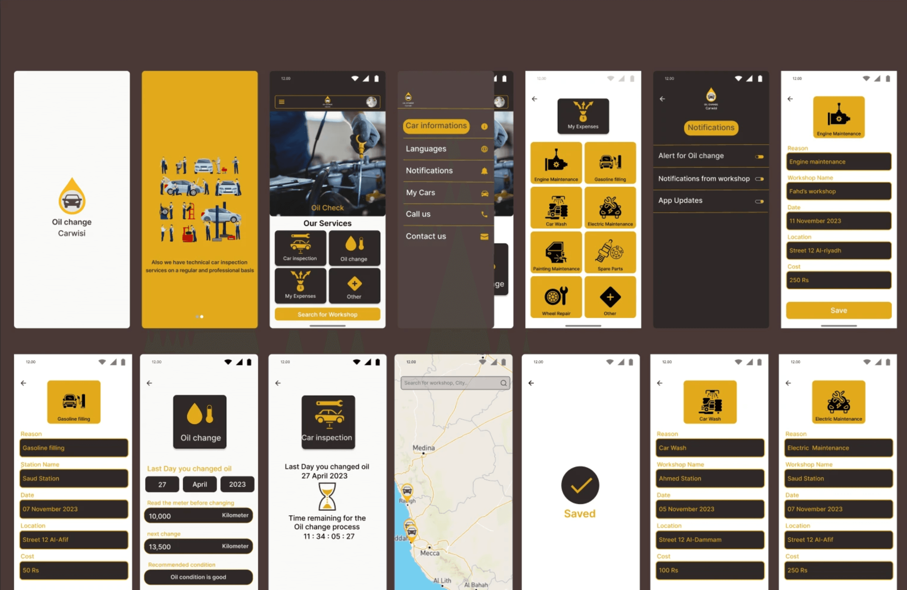 Carwisi Mobile App